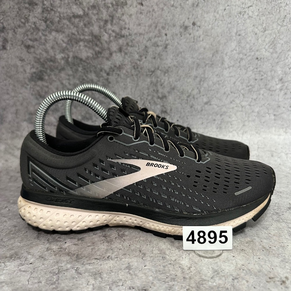 Brooks Ghost 13 Running Shoes Womens 7 Black Pearl Violet 1203381B062 Sneaker